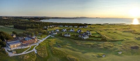 The Lodge at Craigielaw Aerial Visit East Lothian