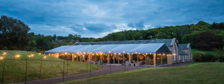 Dunglass Estate Marquee Visit East Lothian 1 768x290